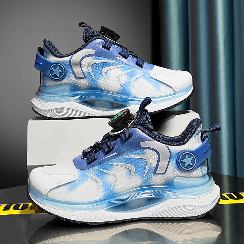 Moda Sneakers Erkek Çocuklar için Su Geçirmez Anti-Kaygan Çocuk rahat ayakkabılar Dört Mevsim Çocuklar Açık Ayakkabı Görüntü 2