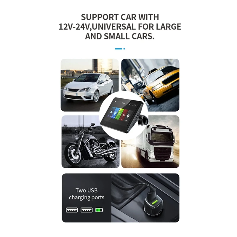 7 İnç Araba Radyo Video oyuncu dokunmatik ekranı Kablosuz Araba MP5 Oynatıcı IOS / Android Carplay Monitör Tablet Tak Ve Çalıştır Görüntü 2
