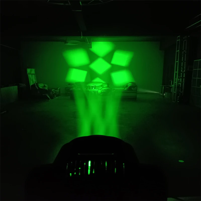 kılıf ile 2 adet 7 * 40 W B göz RGBW yakınlaştırma ışın yıkama led hareketli kafa Konser Kulübü Sahne Süslemeleri ışık Görüntü 4