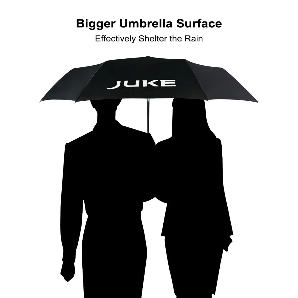 Moda Güneş Yağmur Açık Plaj Otomatik Şemsiye Nissan Juke İçin Araba Tam Rüzgar Geçirmez Katlanır Su Geçirmez Bumbershoo Aksesuarları Görüntü 2