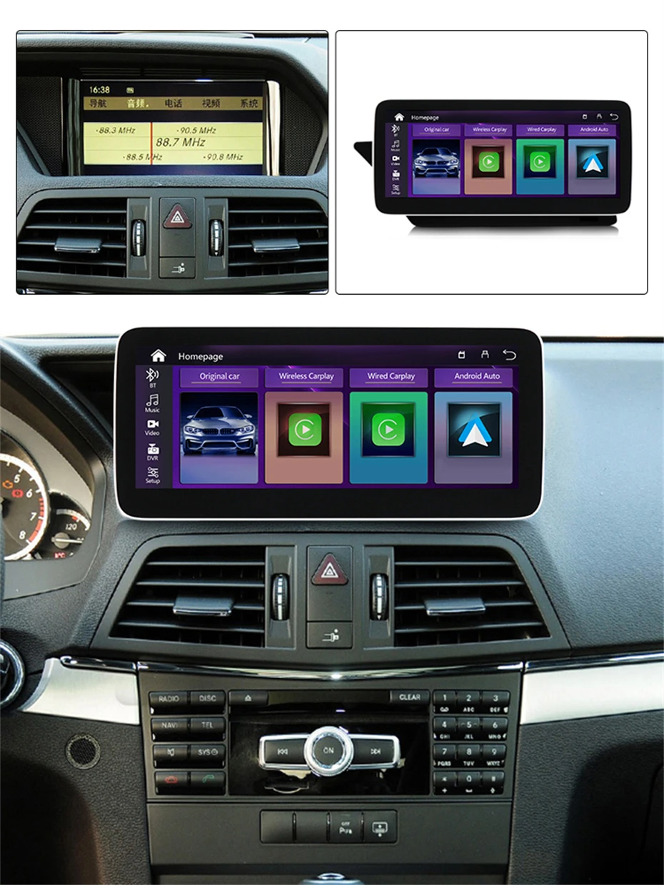 Android Mercedes Benz E Coupe İçin W207 C207 A207 2009 2014 GPS Navigasyon Araba Radyo Ses CarPlay Multimedya Oynatıcı Ekran Görüntü 1
