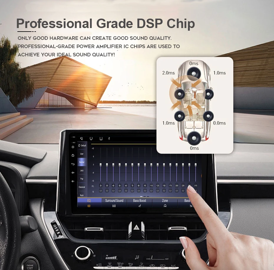 Kablosuz Carplay Otomatik Android 13 Araba Radyo Navigasyon GPS Oynatıcı 8 + 128G Bluetooth 1920*720 Wifi 4G LTE Lexus LX570 2008-2015 Görüntü 5