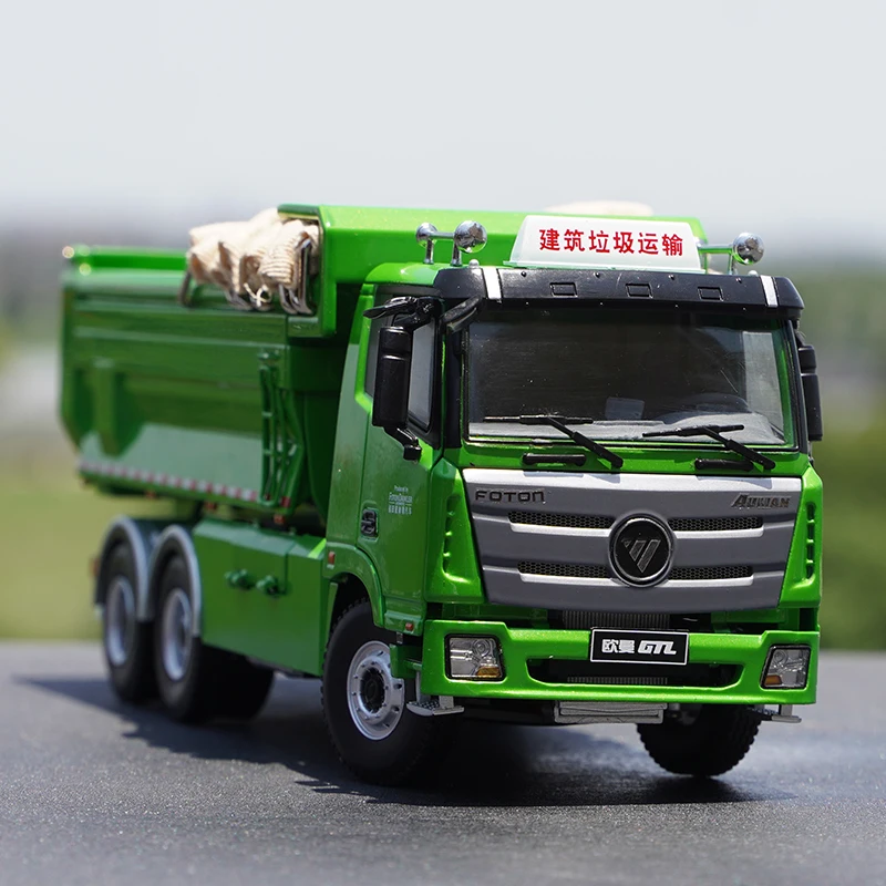 Diecast Model Alaşım Simülasyon Araç 1: 36 Ölçekli GTL Damperli Kamyon inşaat kamyonu Ağır Mühendislik Araba Hediye oyuncaklar Görüntü 1