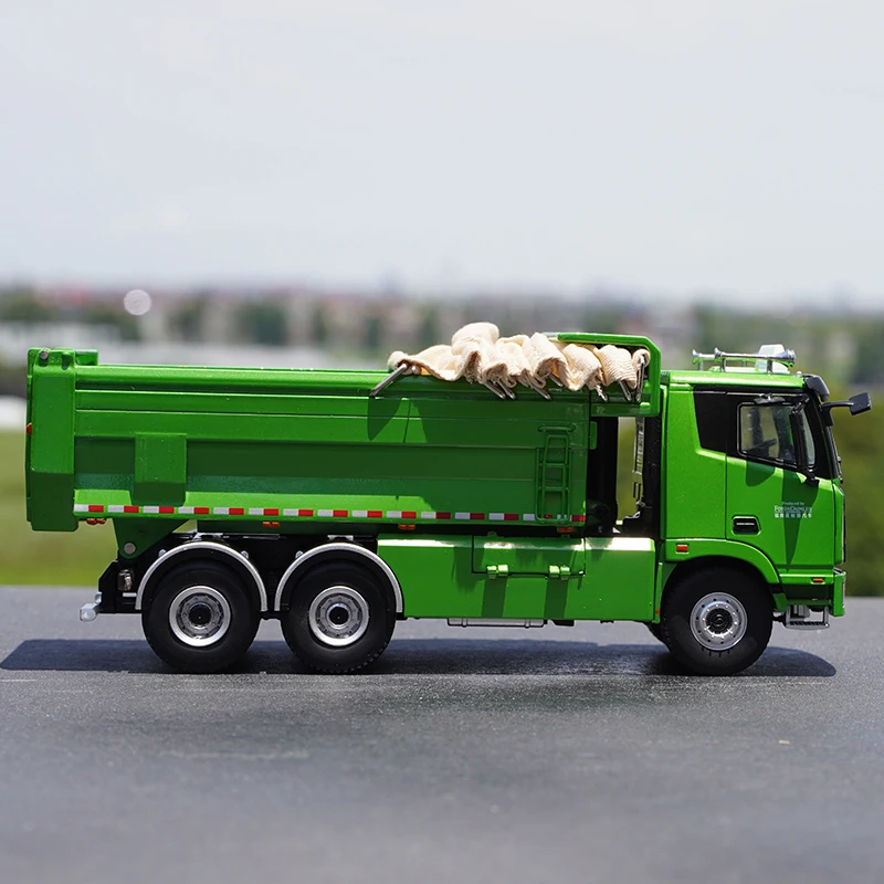 Diecast Model Alaşım Simülasyon Araç 1: 36 Ölçekli GTL Damperli Kamyon inşaat kamyonu Ağır Mühendislik Araba Hediye oyuncaklar Görüntü 2