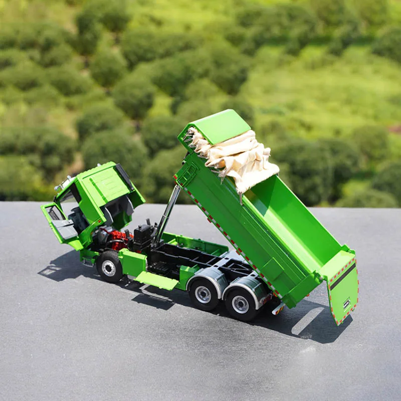 Diecast Model Alaşım Simülasyon Araç 1: 36 Ölçekli GTL Damperli Kamyon inşaat kamyonu Ağır Mühendislik Araba Hediye oyuncaklar Görüntü 4