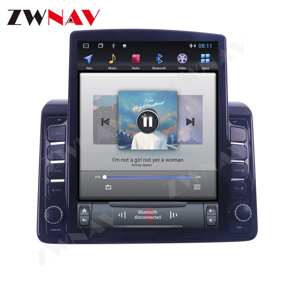 Android 10 4 + 64G araç DVD oynatıcı oynatıcı otomobil radyosu Multimedya Kafa Ünitesi Tesla Ekran Suzuki Ertiga 2018 İçin 2019 Navigasyon Görüntü 1